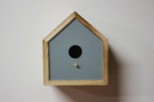  Aanbieding vogelhuisje pimpelmees aan muur per 30 stuks