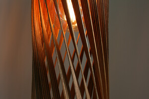 Houten hanglamp