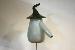 Hommelpot Groen op pin