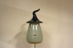 Lieveheersbeestjeshuisje Blauw op pin