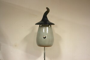 Lieveheersbeestjeshuisje Blauw op pin