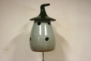 Lieveheersbeestjeshuisje Groen op pin