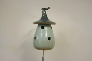 Lieveheersbeestjeshuisje Blauw op pin