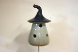 Lieveheersbeestjeshuisje Blauw op pin