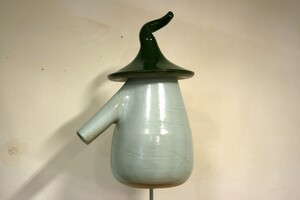 Hommelpot Groen op pin