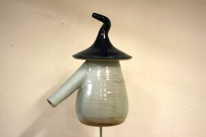 Hommelpot Blauw op pin